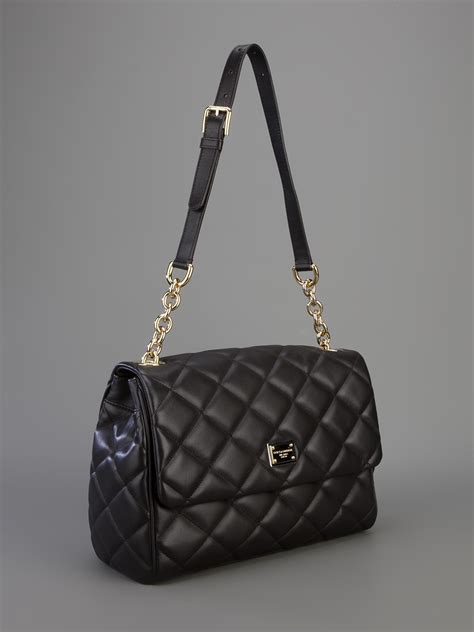 dolce gabbana gold quilted lock bag black|dolce and gabbana bag sale.